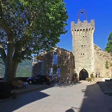 Apartmán Studio, Lux. Chateau. Pool. Provence Drome Montbrun-les-Bains
